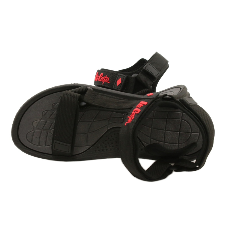 Sandale bărbați Lee Cooper LCW-21-34-0190M negre negru 4