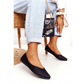 Delicate Ballerina In Spitz Vinceza 2187 Black negru 2