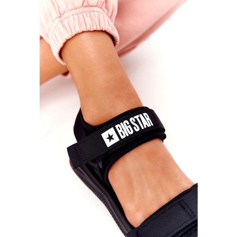 Sandale sport pentru femei Big Star HH274A024 Negru 2