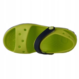 Sandale Crocs Crocband pentru copii 12856-3TX verde 2