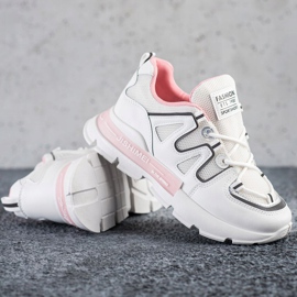 SHELOVET Adidași de modă albi 1