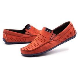 Olivier Încălțăminte pentru bărbați mocasin 906 pentru roșu de vară roşu 5