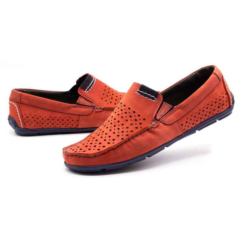 Olivier Încălțăminte pentru bărbați mocasin 906 pentru roșu de vară roşu 5