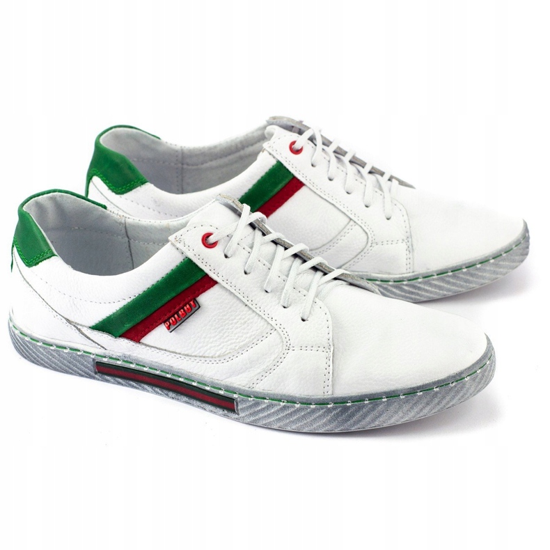 Polbut Pantofi bărbați J47 albi 2