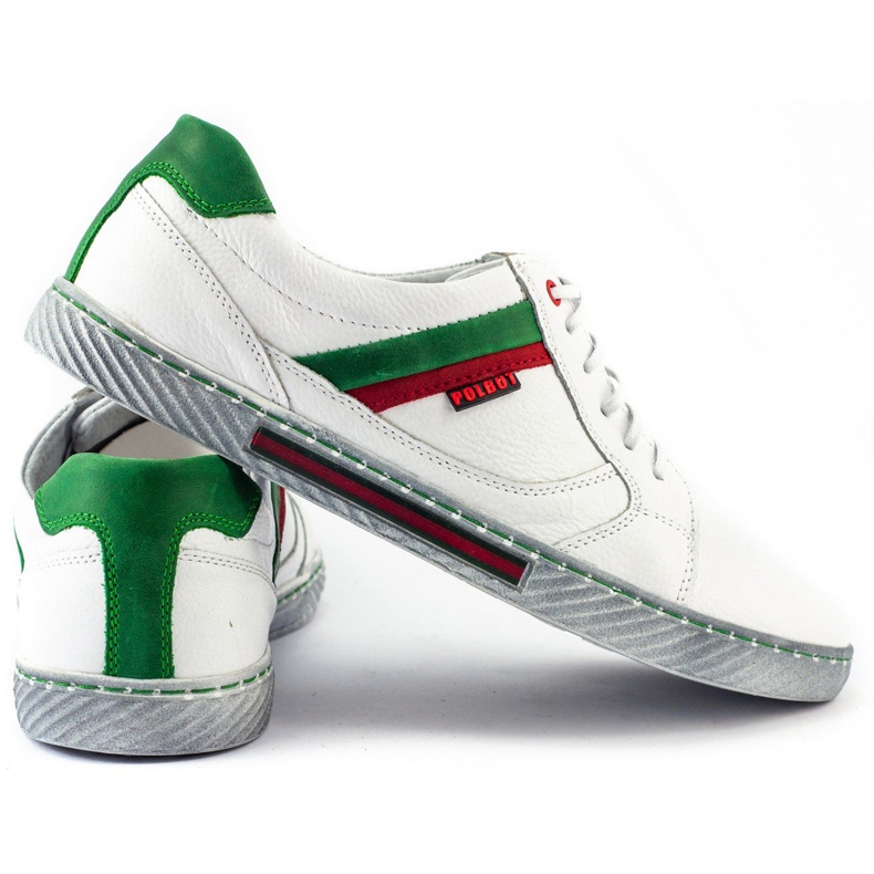 Polbut Pantofi bărbați J47 albi 3