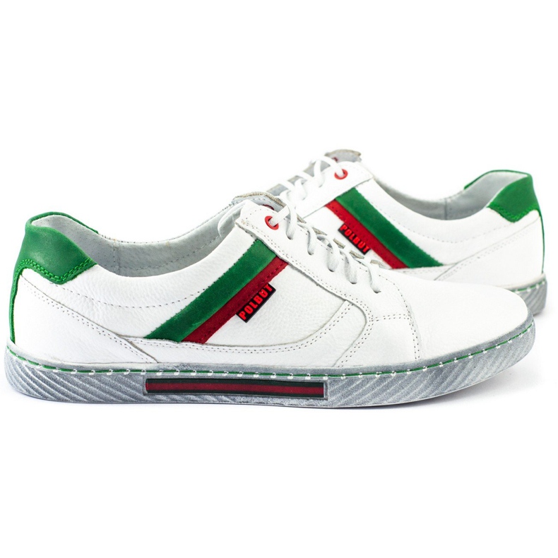 Polbut Pantofi bărbați J47 albi 4