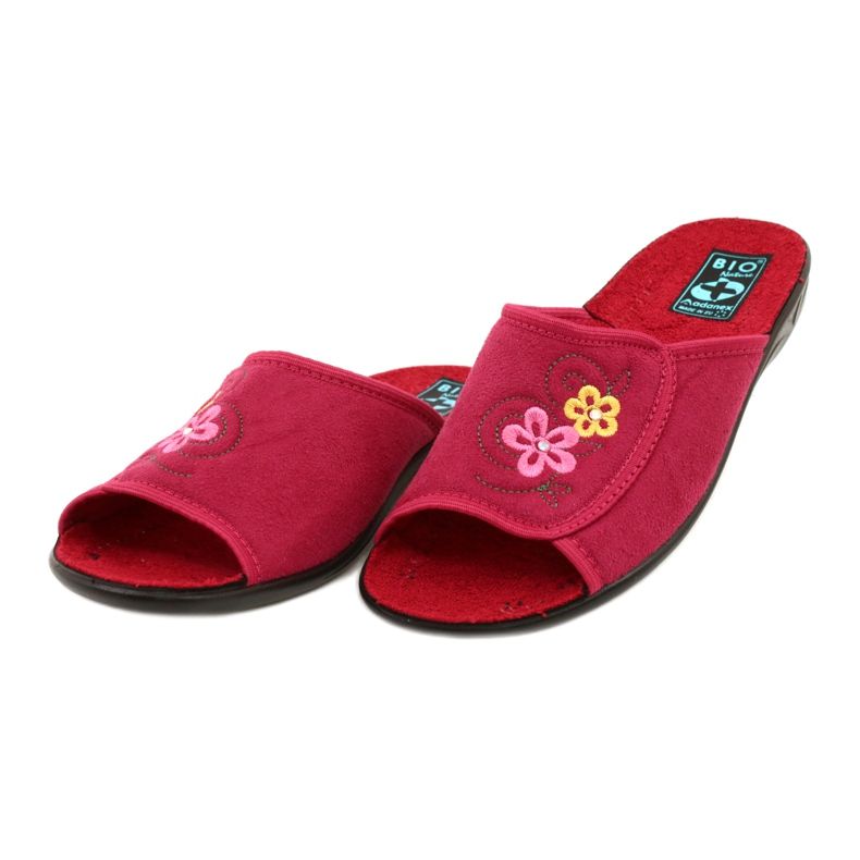 Papuci de damă Adanex 24625 roșu 3