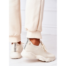 PS1 Încălțăminte sport pentru femei Adidași Beige Fashion bej 1