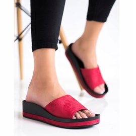 Papuci casual VINCEZA roșu 1