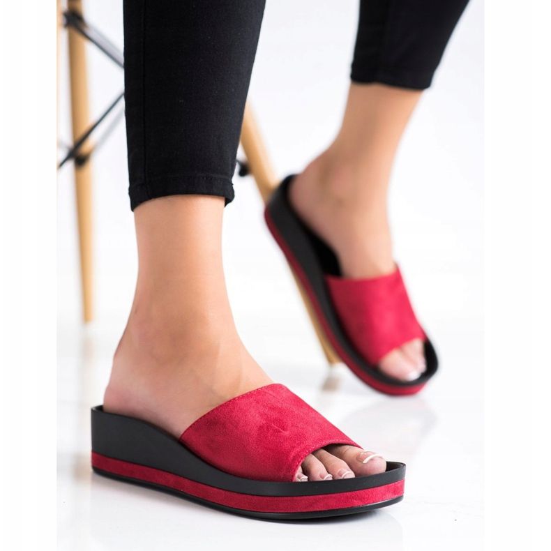 Papuci casual VINCEZA roșu 1