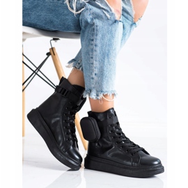 SHELOVET Încălțăminte cu buzunar negru 1