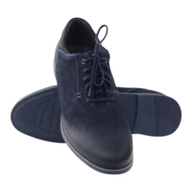 Pantofi casual pentru bărbați Riko 799 albastru 3