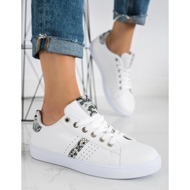 SHELOVET Pantofi sport casual alb 2