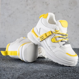 SHELOVET Adidași de modă albi 1