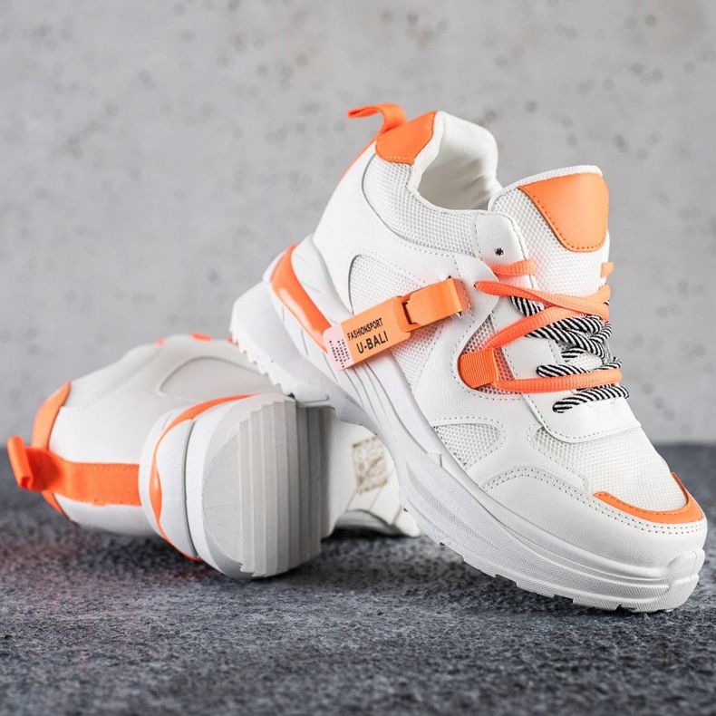 SHELOVET Adidași de modă albi 1