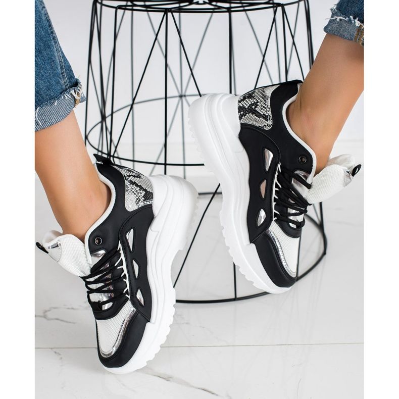 Marquiz Adidași de modă negru 2