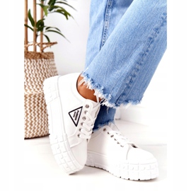 Adidași pentru femei White Big City Life alb 1