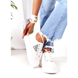 Adidași pentru femei White Big City Life alb 3