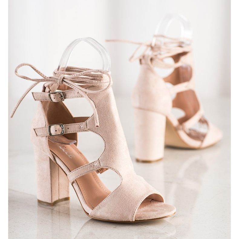 Bestelle Sandale Închise Cu O Legătură bej 1 Bestelle Sandale Închise Cu O Legătură bej 1