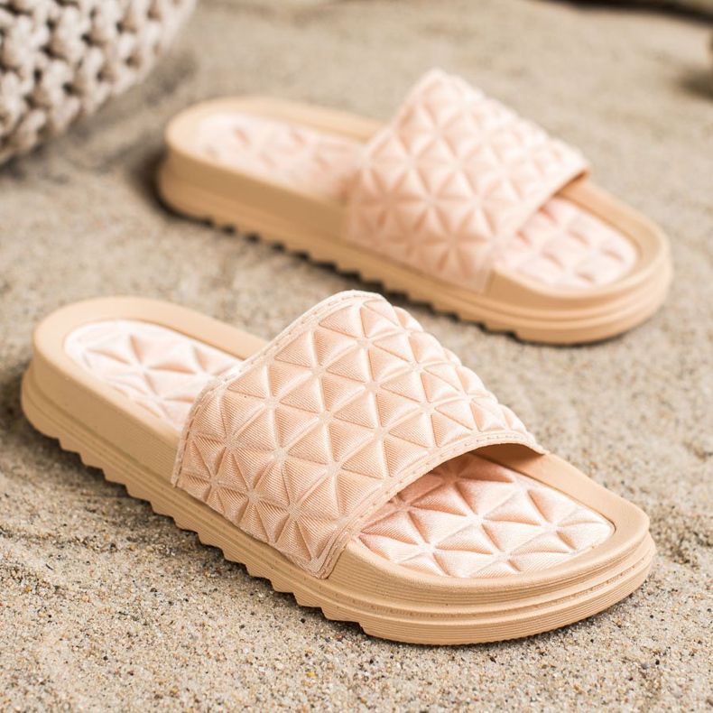 Renda Papuci casual bej 1