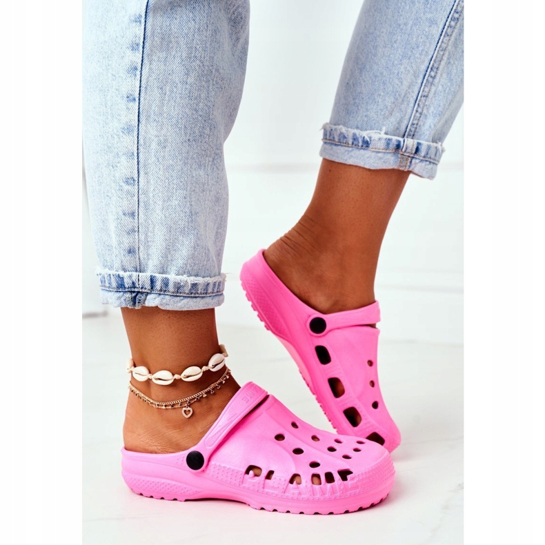 Flameshoes Papuci Eva roz deschis pentru femei 2