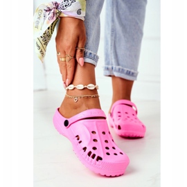 Flameshoes Papuci Eva roz deschis pentru femei 1