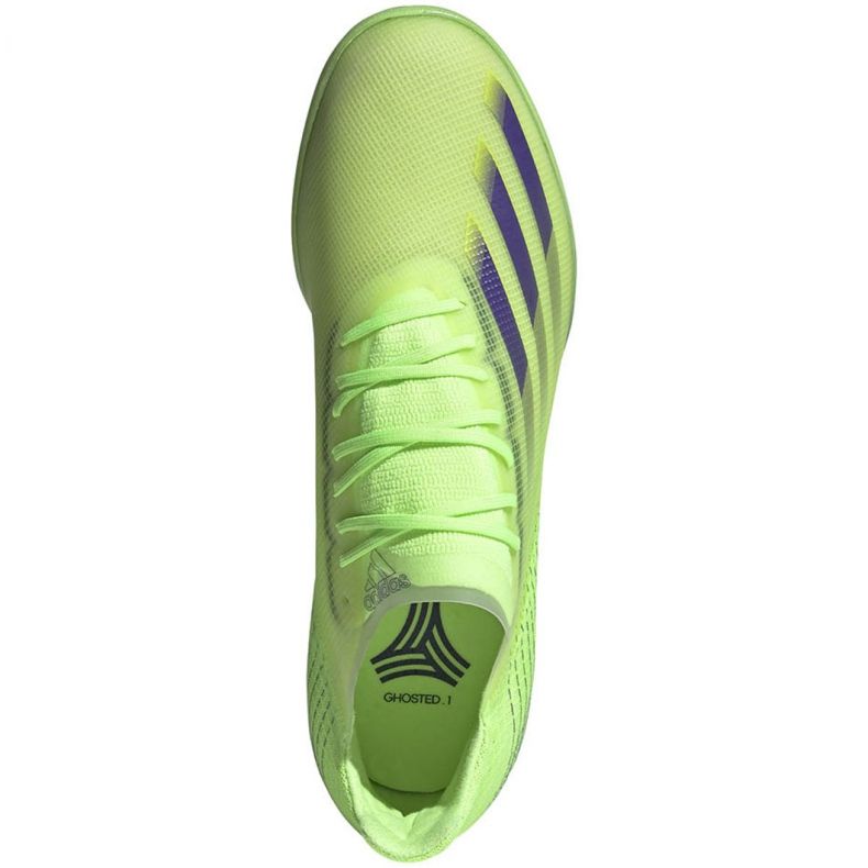 Ghete de fotbal Adidas X Ghosted.1 Tf M EG8175 verde verde 1