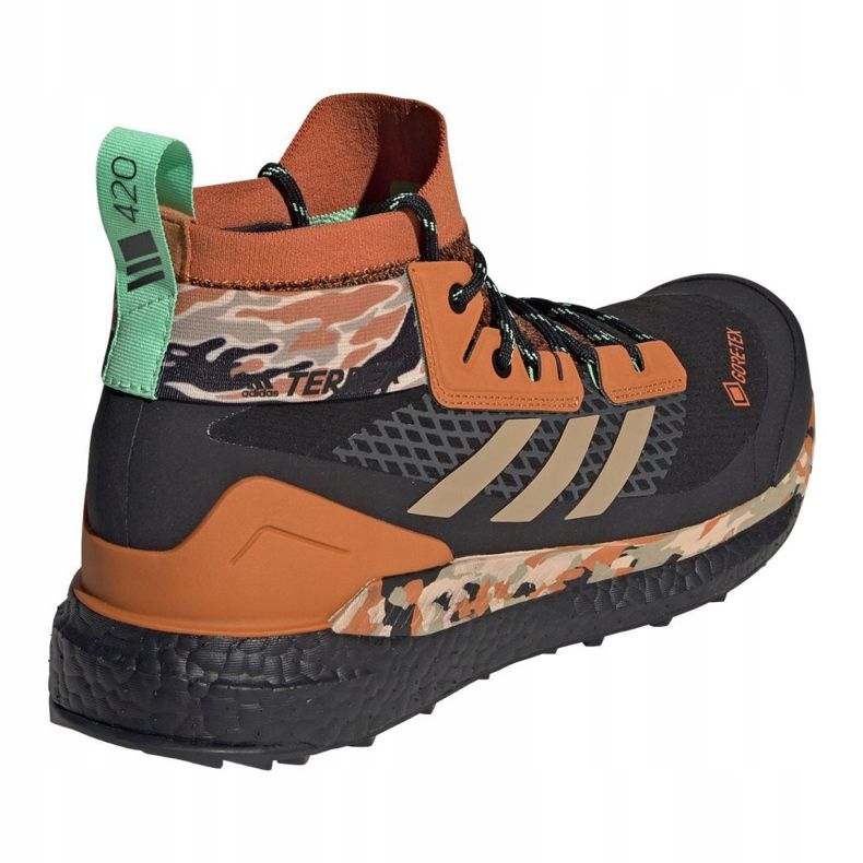 Pantofi Adidas Terrex Free Hiker Gtx M FV6791 maro negru 2