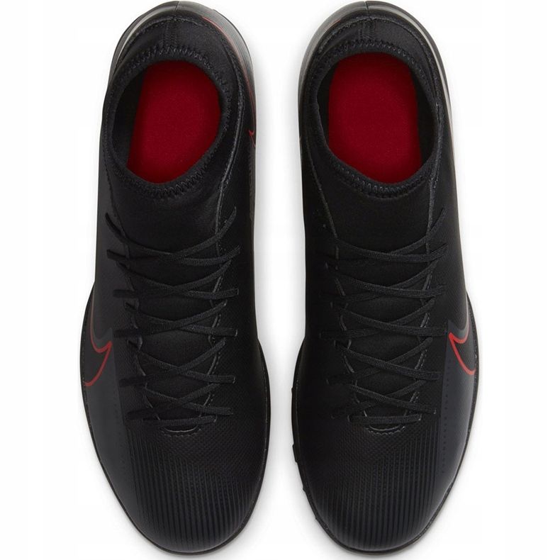 Ghete de fotbal Nike Mercurial Superfly 7 Club Tf M AT7980 060 negru 1