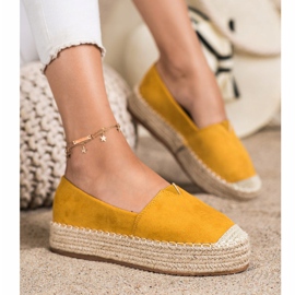 Primavera Espadrile pe platformă galben 2 Primavera Espadrile pe platformă galben 2