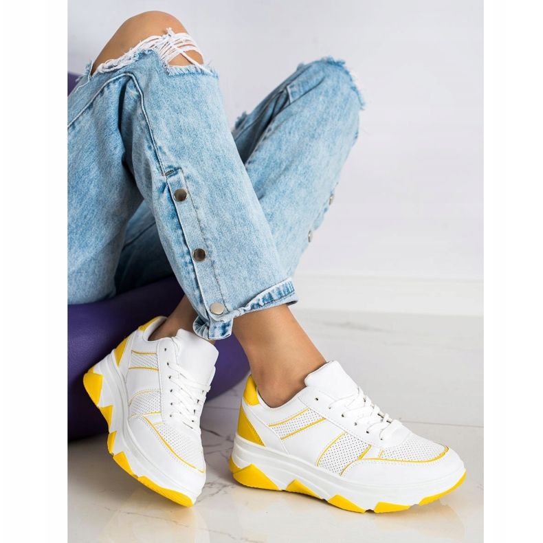 SHELOVET Pantofi sport casual alb 1 SHELOVET Pantofi sport casual alb 1