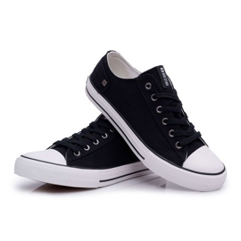 Adidași pentru bărbați Big Star Black DD174273 negru 3
