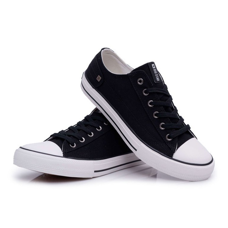Adidași pentru bărbați Big Star Black DD174273 negru 3