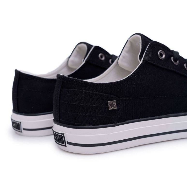 Adidași pentru bărbați Big Star Black DD174273 negru 4