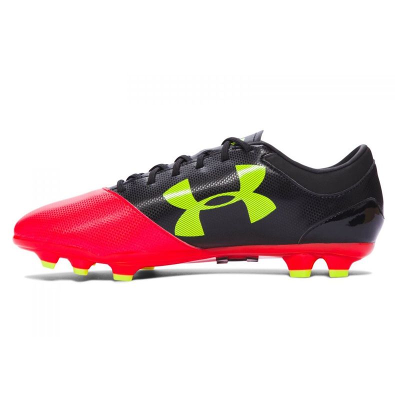 Ghete de fotbal Under Armour Spotlight Dl Fg M 1272302-669 multicolor, roșu, negru roșu 1