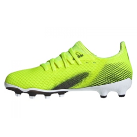 Ghete de fotbal Adidas X Ghosted.3 Mg Jr FW6975 multicolor verde 1