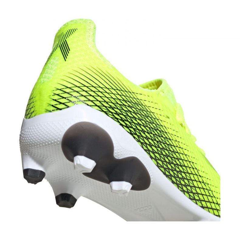 Ghete de fotbal Adidas X Ghosted.3 Mg Jr FW6975 multicolor verde 2 Ghete de fotbal Adidas X Ghosted.3 Mg Jr FW6975 multicolor verde 2