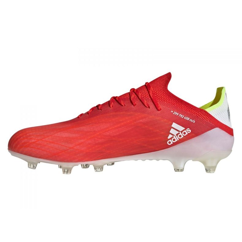 Ghete de fotbal Adidas X Speedflow.1 Ag M FY3264 roșu roșu 1