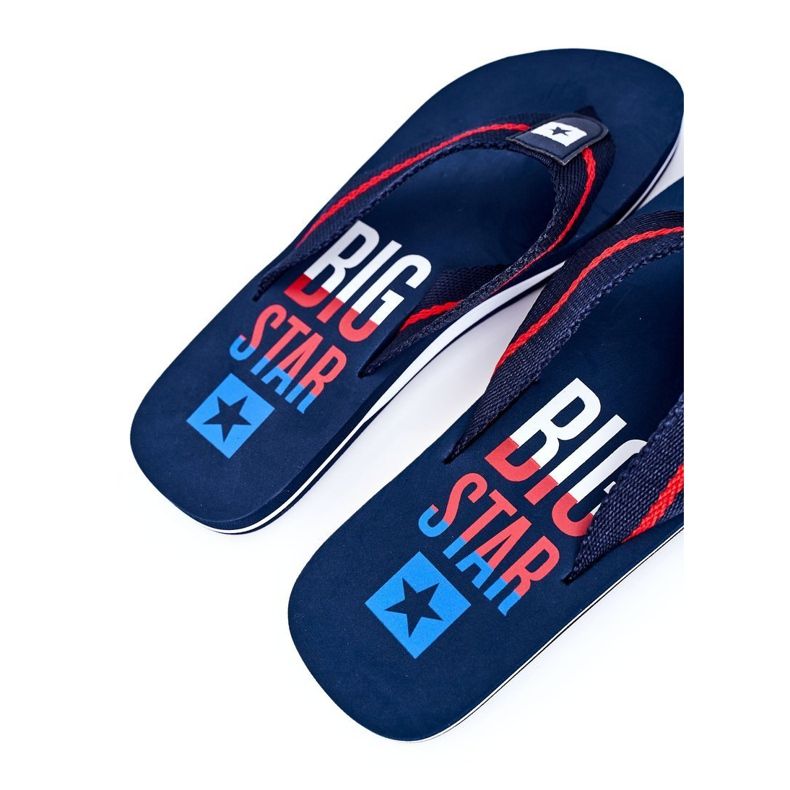 Flip-flops pentru bărbați Big Star FF174478 Albastru marin 2