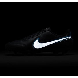 Pantof de fotbal Nike Tiempo Legend 9 Academy FG / MG M DA1174-004 negru negru 1