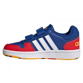 Pantofi Adidas Hoops 2.0 C Jr FY9443 negru albastru 1