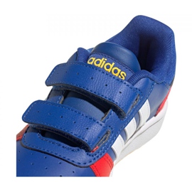 Pantofi Adidas Hoops 2.0 C Jr FY9443 negru albastru 3