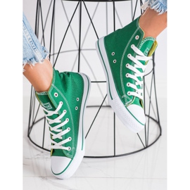 Adidași înalte New Age verde 2