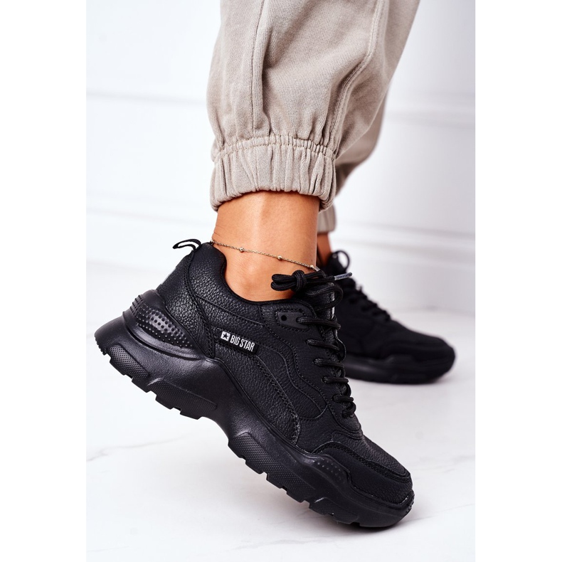Pantofi sport pentru femei Big Star Black EE274462 negru 1