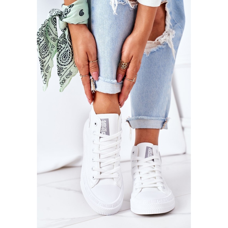 Pantofi de damă înalți Big Star GG274016 Alb 1