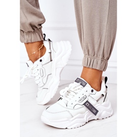 Încălțăminte sport pentru femei Adidași Big Star GG274213 Alb-Gri 1