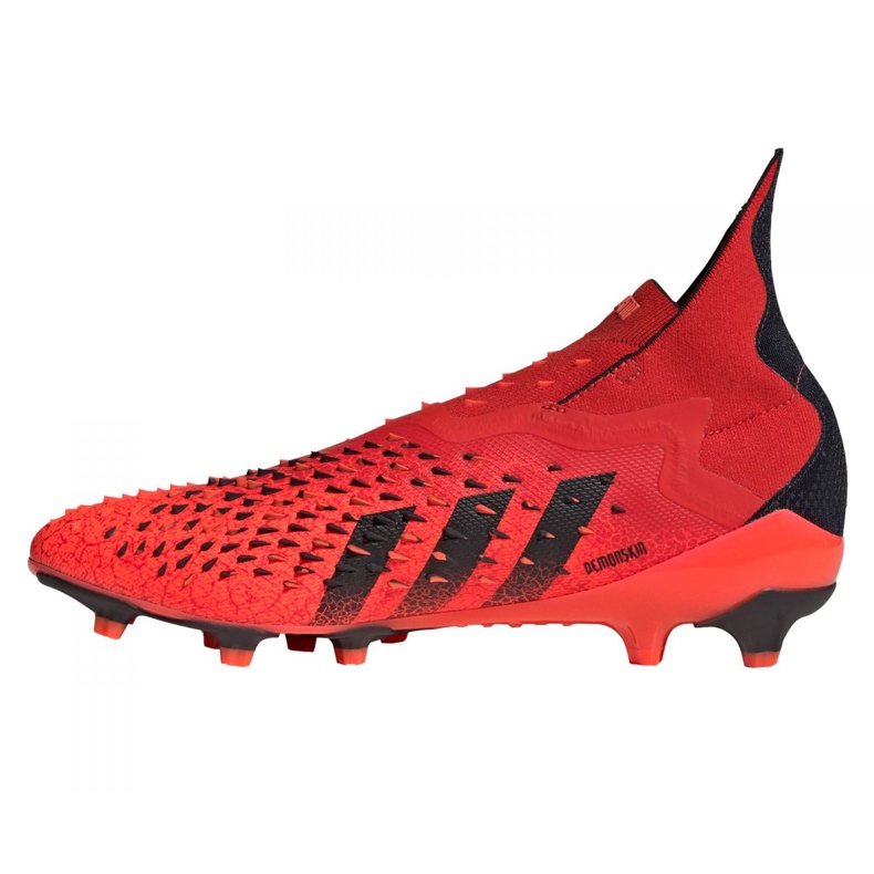 Ghete de fotbal Adidas Predator Freak + Ag M FY8427 roșu roșu 1 Ghete de fotbal Adidas Predator Freak + Ag M FY8427 roșu roșu 1