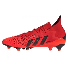 Ghete de fotbal Adidas Predator Freak.1 Ag M FY6253 roșu roșu 1