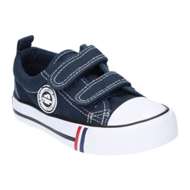 American Club Adidași cu velcro LH35 american bleumarin albastru 3
