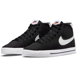 Nike Court Legacy Mid Canvas M DD0162 001 negru 1